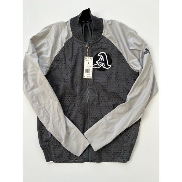 Adidas VRCT Primeblue Gray Jacket FP8121 Men’s Size S $100 NWT - Picture 6 of 9